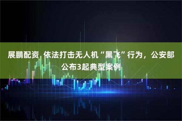 展鵬配资  依法打击无人机“黑飞”行为，公安部公布3起典型案例